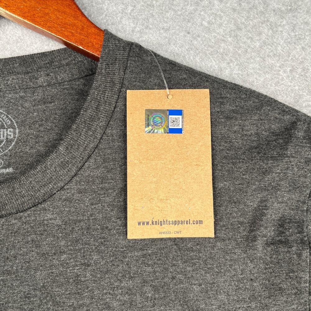 UCF Knights Graphic Print T Shirt Gray Heather Mens Medium NEW Central Florida - Picture 5 of 9